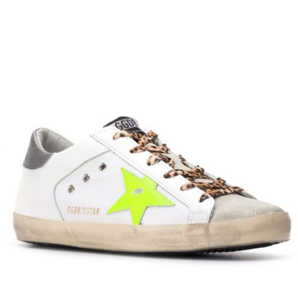 NEW!🌟Golden Goose💯Leather Superstar Sneakers - Picture 2 of 14